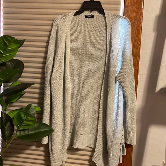 Sweaters - LAST CHANCE! Grey gauzy sweater